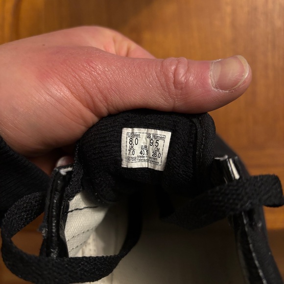 VANS Old Skool Canvas Shoes (Black) - Men’s 8 / Women’s 9.5 - Picture 6 of 7